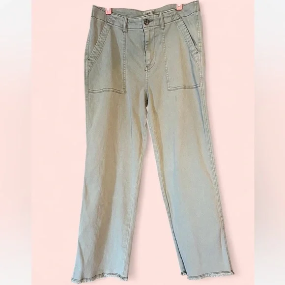 Faherty Organic Cotton Raw Hem Straight Leg Utility Pant - Picture 2 of 8